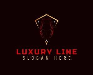 Luxury Sports Car Dealer logo design