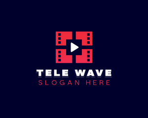 Multimedia Video Streaming logo design