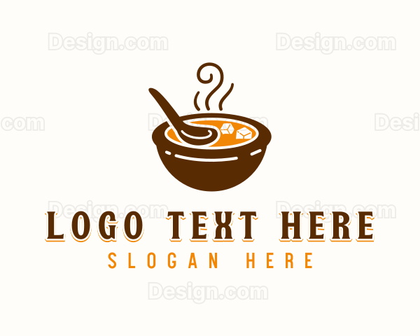 Miso Soup Restaurant Logo