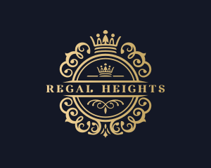 Crown Royalty Regal logo design