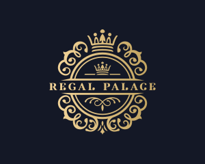 Crown Royalty Regal logo design