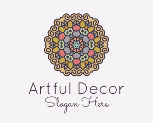 Intricate Mandala Art  logo design