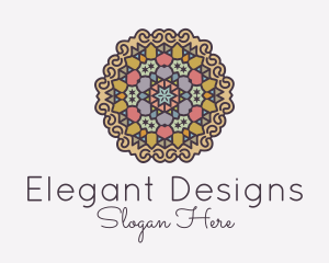 Intricate Mandala Art  logo design