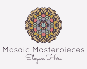 Intricate Mandala Art  logo design