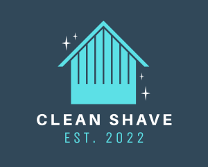 Sparkling Clean House logo design