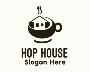 Coffee House Cup logo design