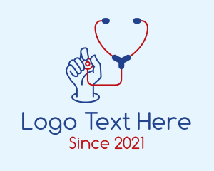 Diagnosis - Doctor Medical Checkup logo design