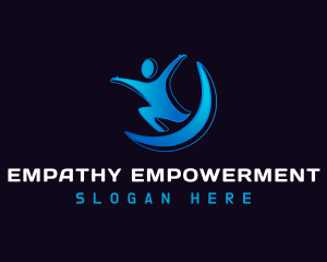 Human Community Organization logo design