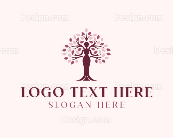 Yoga Spa Wellness Logo