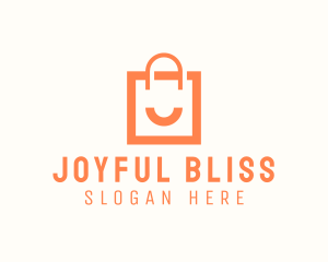 Smile Shopping Bag logo design