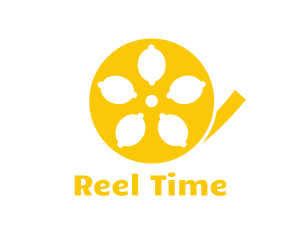 Lemon Film Reel logo design