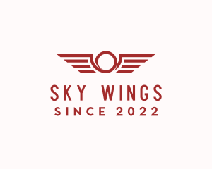 Aircraft Transportation Wing logo design