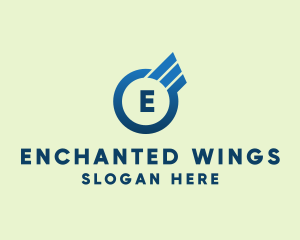 Aviation Pilot Wings logo design