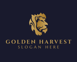 Golden Lion Company logo design