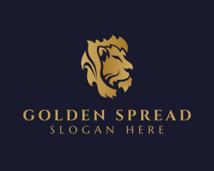 Golden Lion Company logo design