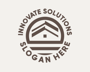 Brown Home Realtor Logo