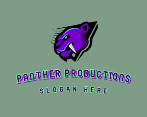 Panther Online Gaming logo design