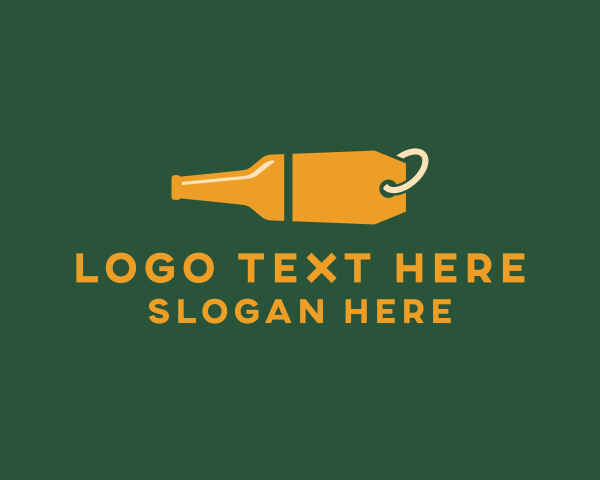 Beer Bottle logo example 1