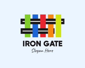 Colorful Fence Gate logo