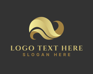 Premium Luxury Wave logo