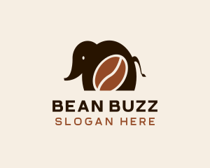 Elephant Coffee Bean logo