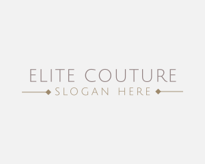 Premium Luxury Fashion logo design