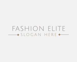 Premium Luxury Fashion logo design