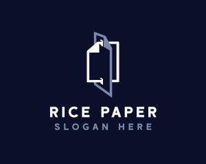 Office File Documents logo design