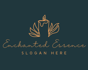 Candle Light Ornament logo design