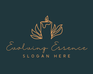 Candle Light Ornament logo design