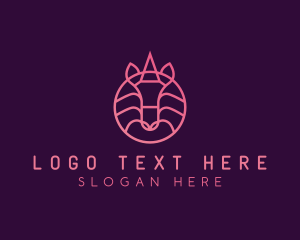 Unicorn Mythical Creature logo