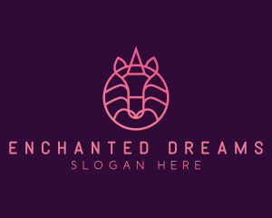 Unicorn Mythical Creature logo