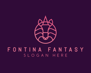 Unicorn Mythical Creature logo design