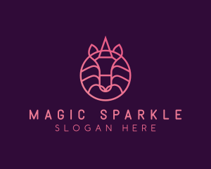 Unicorn Mythical Creature logo