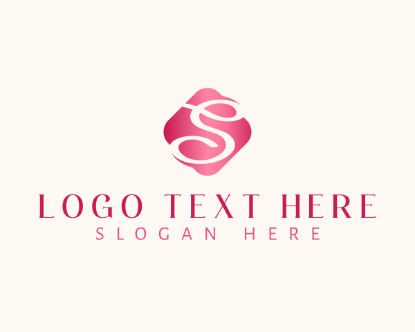 Stylized logo example 1