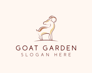 Goat Livestock Farm logo design