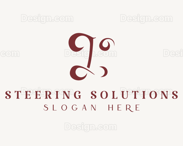 Red Boutique Letter I Logo