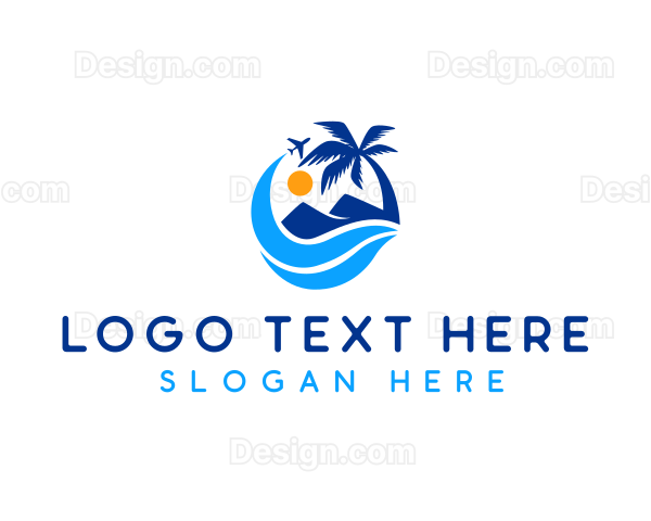 Airplane Travel Flight Logo