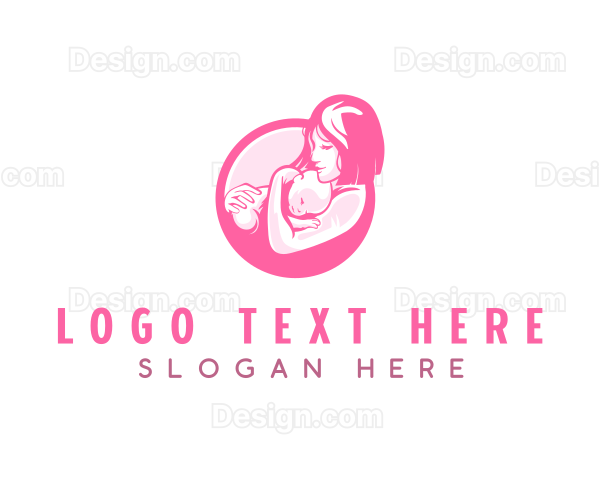 Mother Maternity Child Care Logo