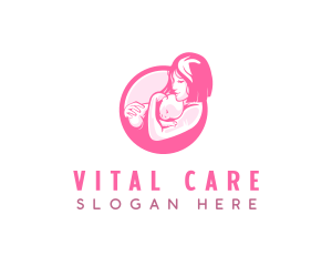 Mother Maternity Child Care Logo