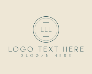 Simple Professional Circle logo