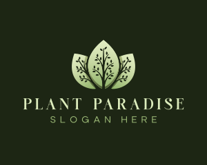 Leaf Plant Nature logo design