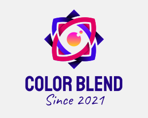 Colorful Mystic Eye  logo design