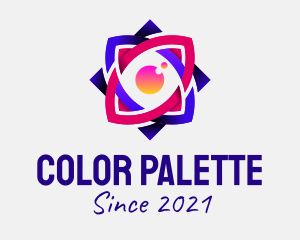 Colorful Mystic Eye  logo design