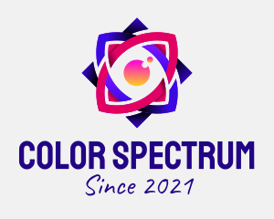 Colorful Mystic Eye  logo design