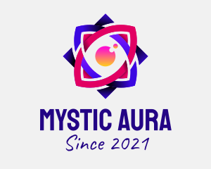 Colorful Mystic Eye  logo design