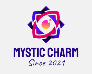 Colorful Mystic Eye  logo design