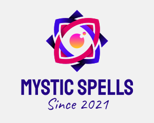 Colorful Mystic Eye  logo design