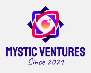 Colorful Mystic Eye  logo design