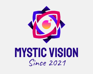 Colorful Mystic Eye  logo design